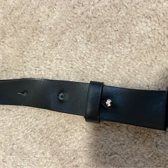 Nannini Elegant Black Leather Bag - Picture 8 of 10